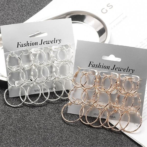 hoop & huggie 9 pairs big circle earrings set earring fashion jewelry for women gold color girls punk ear clip korean, Golden;silver
hoop & huggie 9 pairs big circle earrings set earring fashion jewelry for women gold color girls punk ear clip korean, Golden;silver