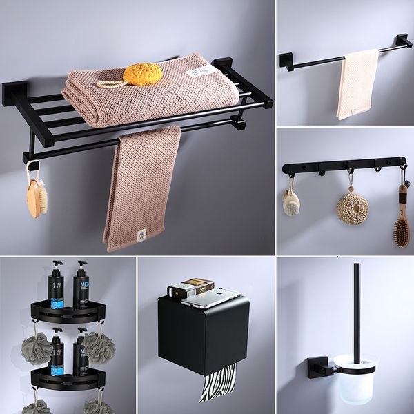 2021 new accessories towel rail paper bar,toilet brush holder,towel rack black bathroom hardware set aluminum ppmc
2021 new accessories towel rail paper bar,toilet brush holder,towel rack black bathroom hardware set aluminum ppmc