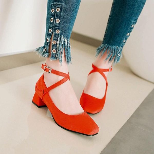 dress shoes oversized ladies high heels women woman pumps buckle pure color high-heeled single, Black
dress shoes oversized ladies high heels women woman pumps buckle pure color high-heeled single, Black