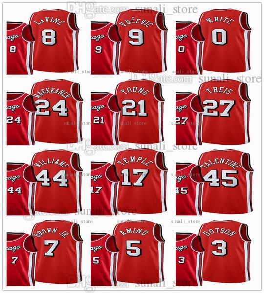 2021 2022 city black basketball jerseys denzel valentine troy brown tomas satoransky al-farouq aminu cristiano felicio ryan arcidiacono javo, Black;red
2021 2022 city black basketball jerseys denzel valentine troy brown tomas satoransky al-farouq aminu cristiano felicio ryan arcidiacono javo, Black;red