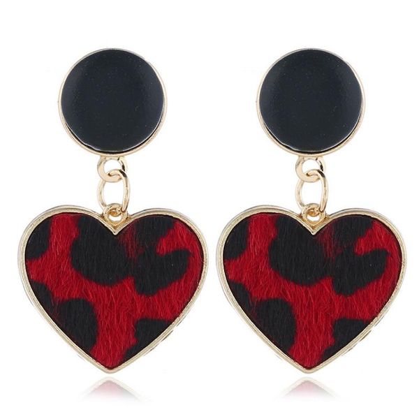 dangle & chandelier simple leopard print heart shape pendant earrings jewelry accessories, Silver
dangle & chandelier simple leopard print heart shape pendant earrings jewelry accessories, Silver