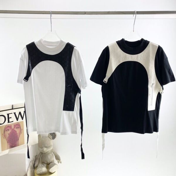 2022ss new style high-grade pure cotton printed t-shirt round neck splicing pullover short sleeves size: m~xxxl color: black and white g53s2, Black;brown
2022ss new style high-grade pure cotton printed t-shirt round neck splicing pullover short sleeves size: m~xxxl color: black and white g53s2, Black;brown