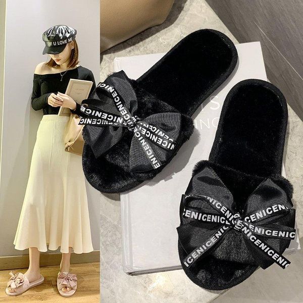 slippers 2021 women's house winter warm shoes woman flat lace made fur 36-41 wholesale, Black
slippers 2021 women's house winter warm shoes woman flat lace made fur 36-41 wholesale, Black