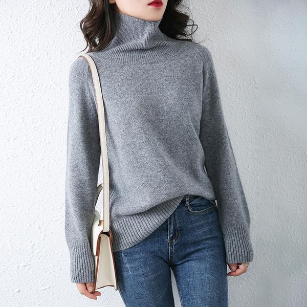 women's sweaters 2021 winter high-neck cashmere sweater plus size 100%pure wool knit pullover thickened high-end warm base shirt, White;black
women's sweaters 2021 winter high-neck cashmere sweater plus size 100%pure wool knit pullover thickened high-end warm base shirt, White;black