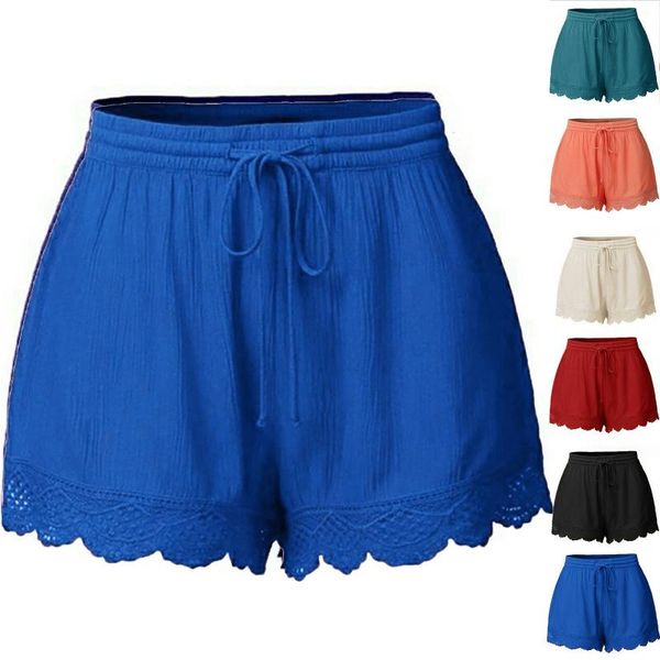 women's shorts summer women casual drawstring elastic comfortable and versatile large size plus trend style short, White;black
women's shorts summer women casual drawstring elastic comfortable and versatile large size plus trend style short, White;black