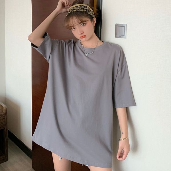 cotton 2021 basic women's shirt will see new oversized solid t 8 casual color loose korean tshirt schoolgirl neck feminine 1qv7, White
cotton 2021 basic women's shirt will see new oversized solid t 8 casual color loose korean tshirt schoolgirl neck feminine 1qv7, White