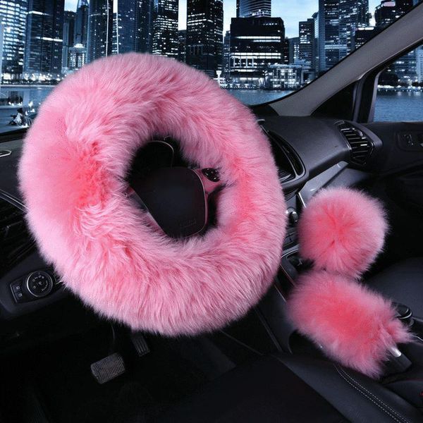 steering wheel covers 3pcs cover set real sheepskin auto plush warm fluffy fuzzy car accessories for women girl
steering wheel covers 3pcs cover set real sheepskin auto plush warm fluffy fuzzy car accessories for women girl
