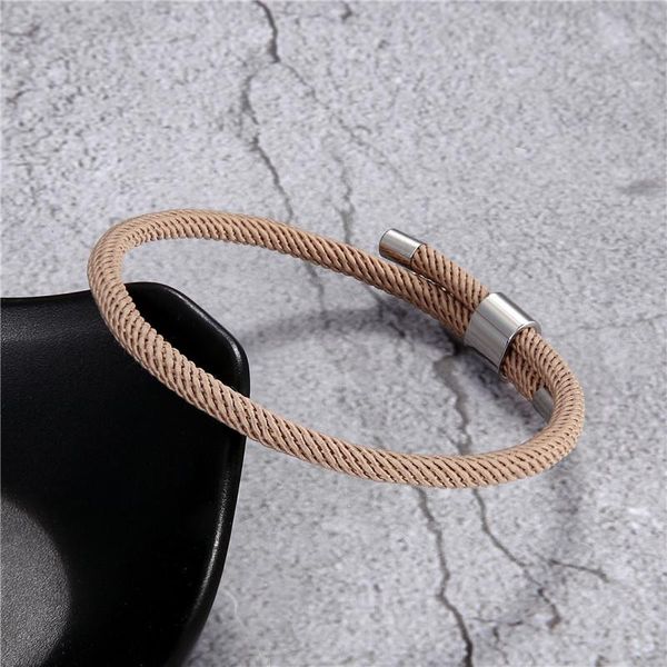 charm bracelets mkendn arrival lover macaron rope chain paracord bracelet male women summer style adjustable accessories, Golden;silver
charm bracelets mkendn arrival lover macaron rope chain paracord bracelet male women summer style adjustable accessories, Golden;silver