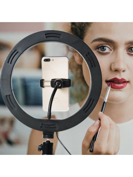 10in led ring lamp with tripod stand and cellphone holder kit selfie fill light u50a
10in led ring lamp with tripod stand and cellphone holder kit selfie fill light u50a