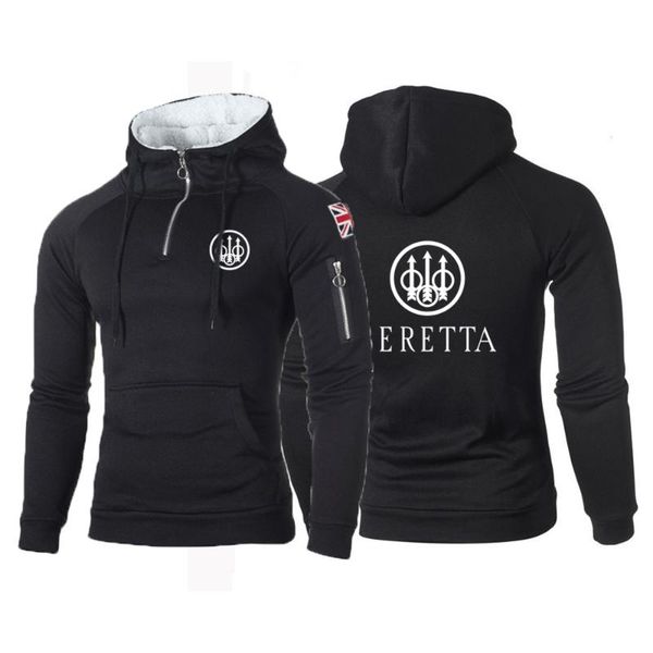men's hoodies & sweatshirts beretta guns logo 2021 spring and autumn male basic casual men solid hoodie sweatshirt streetwear, Black
men's hoodies & sweatshirts beretta guns logo 2021 spring and autumn male basic casual men solid hoodie sweatshirt streetwear, Black