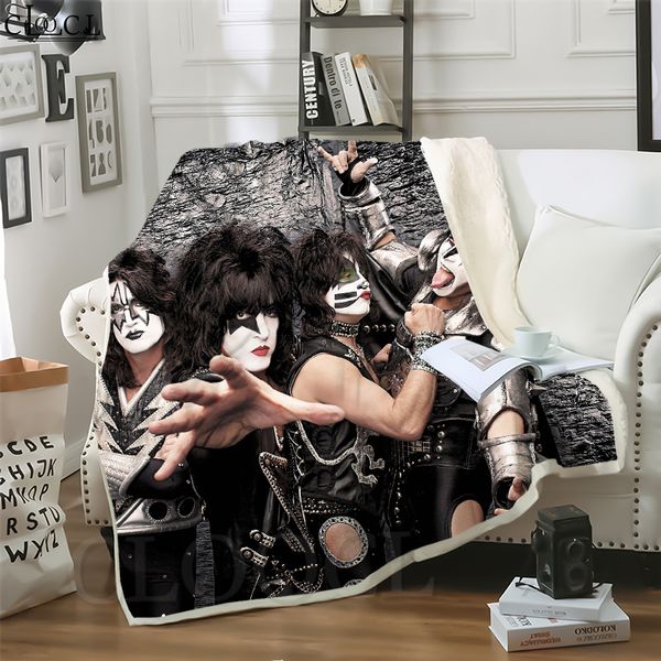 cloocl kiss band 3d print street style conditioning blanket sofa teens bedding throw blankets plush quilt
cloocl kiss band 3d print street style conditioning blanket sofa teens bedding throw blankets plush quilt