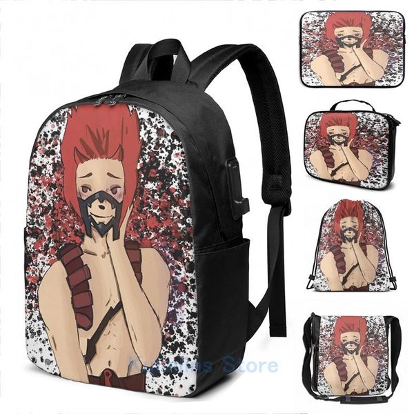 backpack funny graphic print kirishima eijiro usb charge men school bags women bag travel laptop
backpack funny graphic print kirishima eijiro usb charge men school bags women bag travel laptop