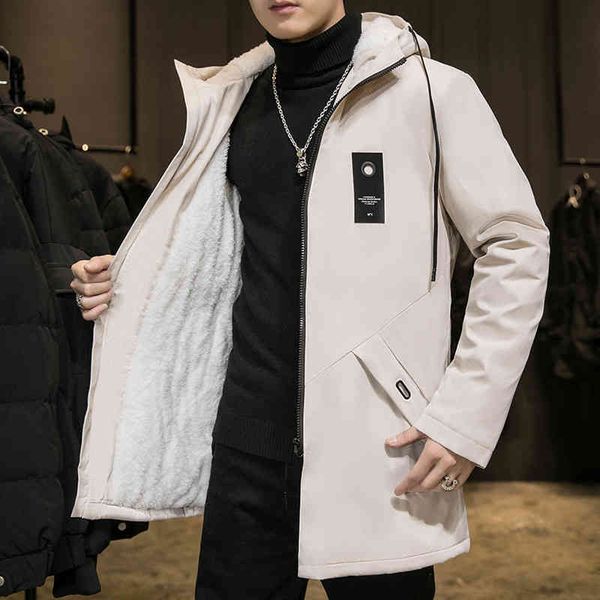 winter men's thickened warm medium and long cotton cloth new korean leisure trend coat windbreaker, Black
winter men's thickened warm medium and long cotton cloth new korean leisure trend coat windbreaker, Black
