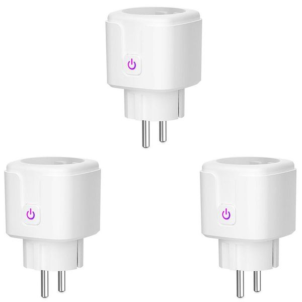 smart power plugs 3pcs tuya wifi socket mini remote control with alexa google home energy monitor(eu plug)
smart power plugs 3pcs tuya wifi socket mini remote control with alexa google home energy monitor(eu plug)