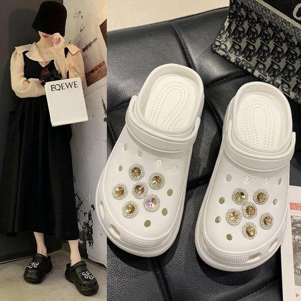 2021 sandals women's summer platform shoes increase outdoor sandals beach open toe slippers crystal tenis feminino, Black
2021 sandals women's summer platform shoes increase outdoor sandals beach open toe slippers crystal tenis feminino, Black