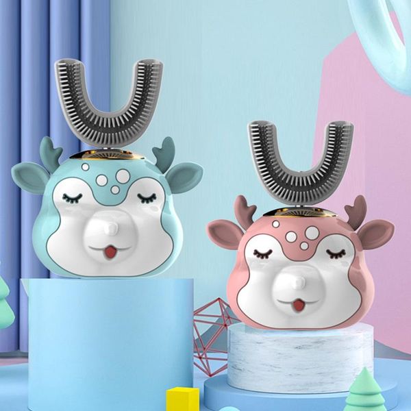 smart electric toothbrush children u-shaped sonic rechargeable 360° ultrasonic tooth cleaner kids
smart electric toothbrush children u-shaped sonic rechargeable 360° ultrasonic tooth cleaner kids