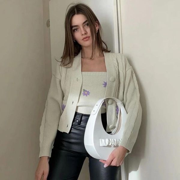 women's hoodies & sweatshirts women's sweater cardigan,2021 autumn fashion casual flower v-neck long sleeve button-open knitted coa, Black 
women's hoodies & sweatshirts women's sweater cardigan,2021 autumn fashion casual flower v-neck long sleeve button-open knitted coa, Black