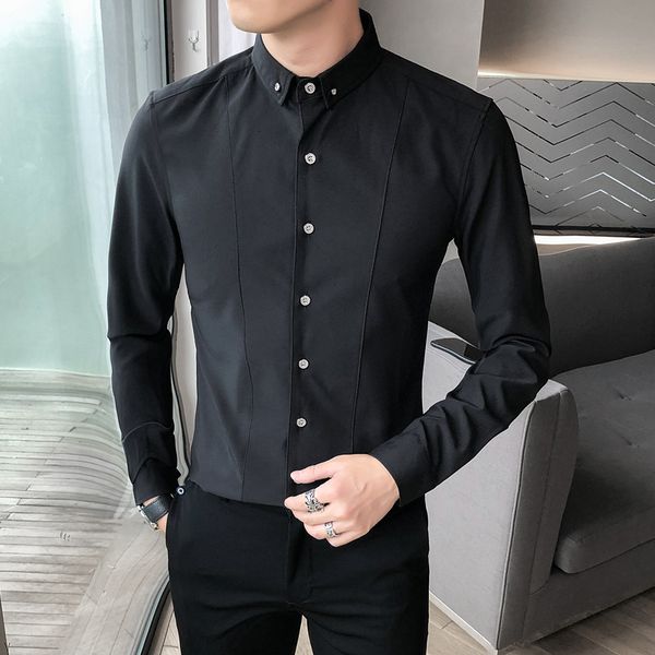 Size New Plus 5xl-m Slido Manga Comprida Camisas Para Roupas Masculinas Night Club/baile Formatura/streetwear Fino Ajuste Casua TI0M, Black;brown
Size New Plus 5xl-m Slido Manga Comprida Camisas Para Roupas Masculinas Night Club/baile Formatura/streetwear Fino Ajuste Casua TI0M, Black;brown