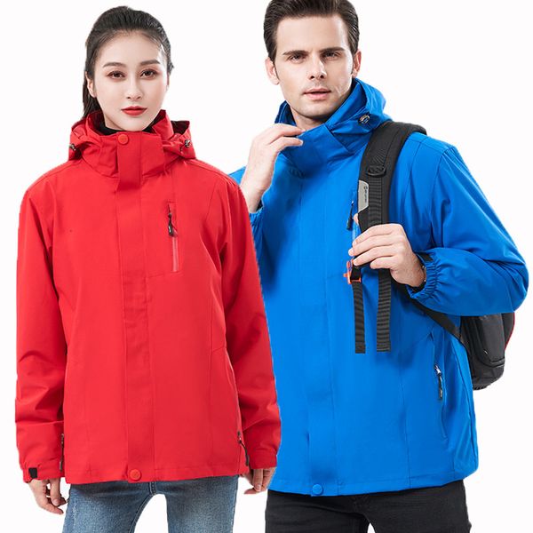 outdoor jacket winter stormsuit for men and women couples three in one detachable fleece suit mountaineering, Black;brown
outdoor jacket winter stormsuit for men and women couples three in one detachable fleece suit mountaineering, Black;brown