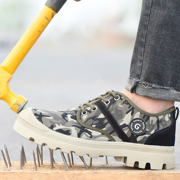 camouflage work safety shoes men steel toe shoes puncture-proof work shoes sneakers military boots men indestructible footwear, Black
camouflage work safety shoes men steel toe shoes puncture-proof work shoes sneakers military boots men indestructible footwear, Black