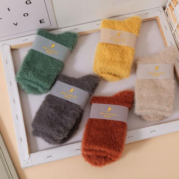 men's socks 1 pair and women's autumn winter warm mink velvet mid-tube sports leisure, Black
men's socks 1 pair and women's autumn winter warm mink velvet mid-tube sports leisure, Black