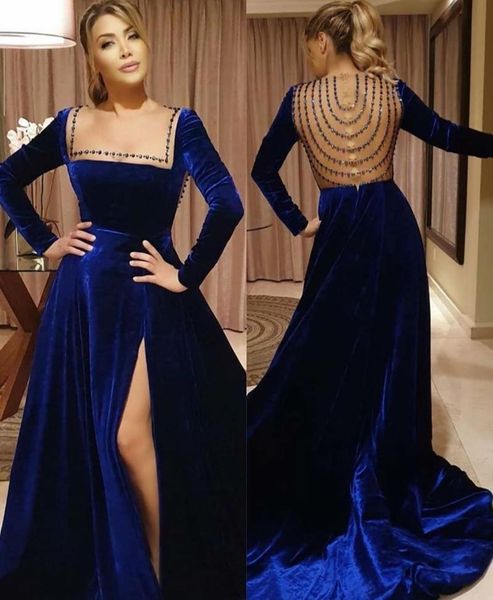 party dresses handmade beaded back prom long sleeves side split velvet evening bride gowns sweep train vestidos de fiesta, White;black
party dresses handmade beaded back prom long sleeves side split velvet evening bride gowns sweep train vestidos de fiesta, White;black