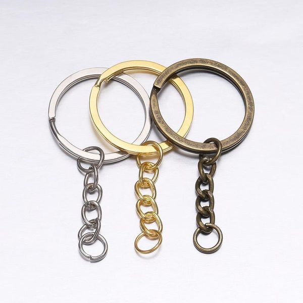 5pcs/set key chains with split ring bronze rhodium gold 30mm long round split keyrings keychain diy jewelry making w jlluek, Slivery;golden
5pcs/set key chains with split ring bronze rhodium gold 30mm long round split keyrings keychain diy jewelry making w jlluek, Slivery;golden