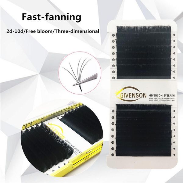false eyelashes givenson 0.05 easy fan lash fast lashes fanning eyelash extension factory
false eyelashes givenson 0.05 easy fan lash fast lashes fanning eyelash extension factory