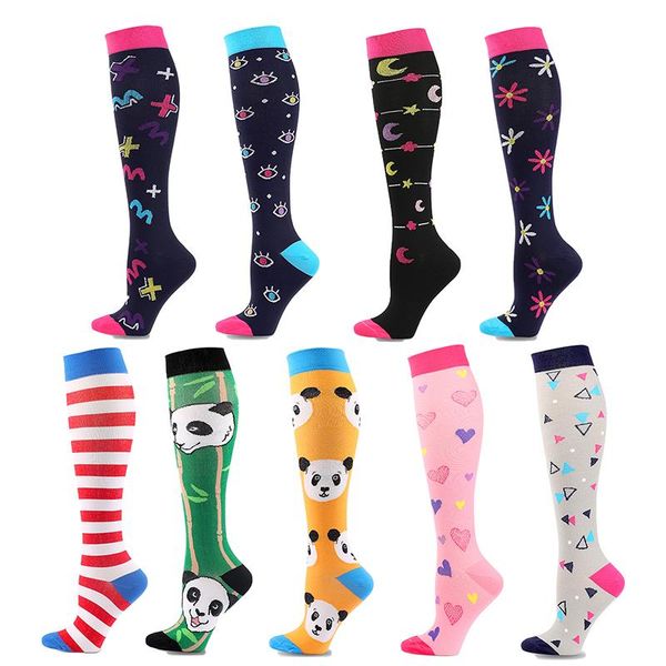 men's socks est compression panda stripes moon letters cartoon pattern compress stockings varicose veins marathon sports gym, Black
men's socks est compression panda stripes moon letters cartoon pattern compress stockings varicose veins marathon sports gym, Black