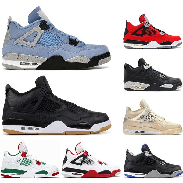 2021 4 4s men athletic basketball shoes university blue bred noir cool grey black cat mens trainers sports sneakers size 36-46, White;red
2021 4 4s men athletic basketball shoes university blue bred noir cool grey black cat mens trainers sports sneakers size 36-46, White;red