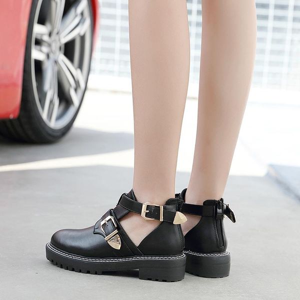 boots women ankle women's fashion fall shoes woman leather buckle strap ladies chunky heels female punk rome footwear ymb263, Black
boots women ankle women's fashion fall shoes woman leather buckle strap ladies chunky heels female punk rome footwear ymb263, Black