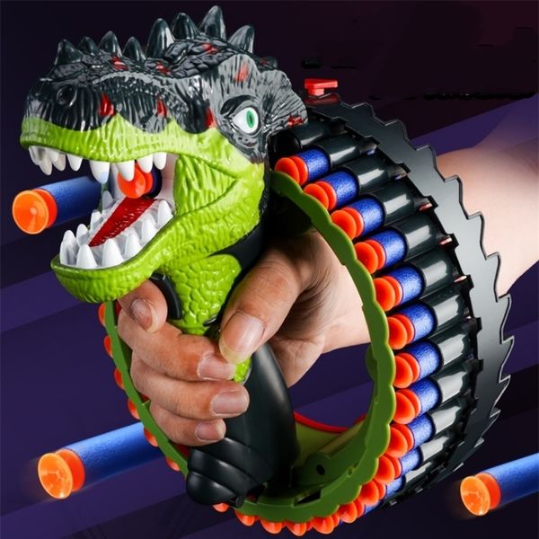4544children dinosaur bracelet electric burst soft bullet gun high capacity shooting toy for boys and girls with great power
4544children dinosaur bracelet electric burst soft bullet gun high capacity shooting toy for boys and girls with great power