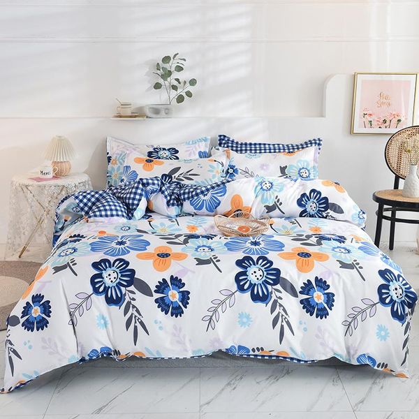 bedding sets all-cotton mango four-piece thickening 100% cotton bed sheet of quilt cover fashion set 
bedding sets all-cotton mango four-piece thickening 100% cotton bed sheet of quilt cover fashion set