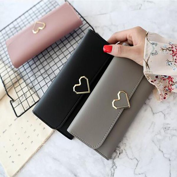 wallets female long heart-shaped fashion pu leather soft outdoor card money holder clutch simple for women 2021, Red;black
wallets female long heart-shaped fashion pu leather soft outdoor card money holder clutch simple for women 2021, Red;black
