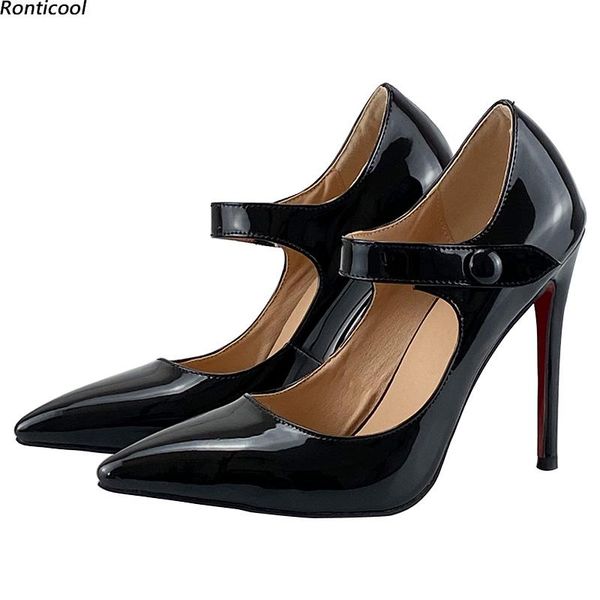 dress shoes ronticool handmade women spring pumps stiletto heels pointed toe beautiful black office ladies us plus size 5-15
dress shoes ronticool handmade women spring pumps stiletto heels pointed toe beautiful black office ladies us plus size 5-15