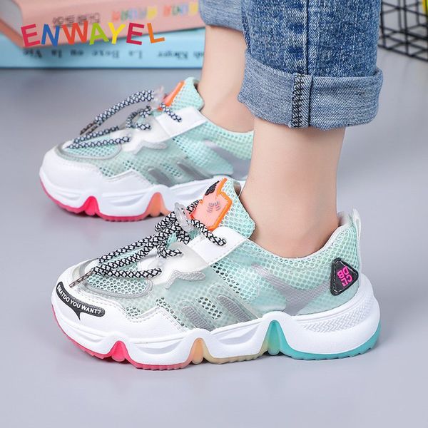 enwayel children sneakers kids shoes teenage girls casual students mesh soft rainbow breathable sport running non-slip summer, Black;red
enwayel children sneakers kids shoes teenage girls casual students mesh soft rainbow breathable sport running non-slip summer, Black;red