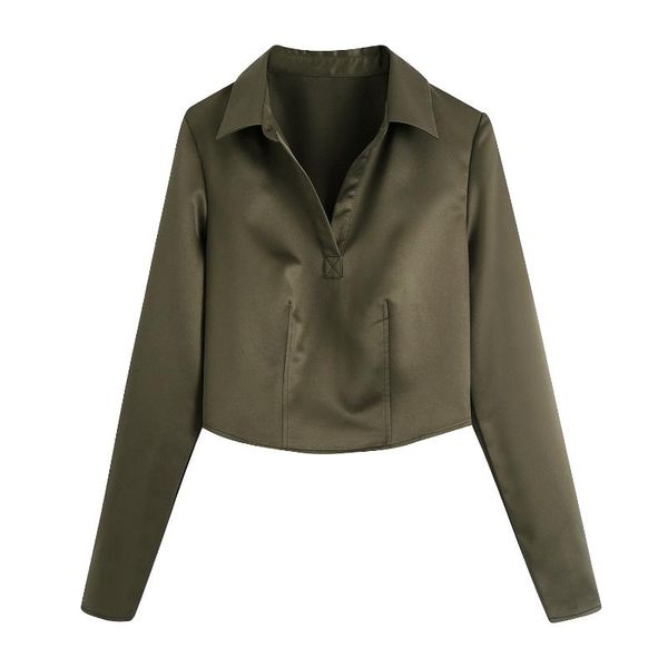 women's blouses & shirts blsqr lapel pleated blouse women solid vintage chic outwear office lady streetwear fashion casual shirt femal, White
women's blouses & shirts blsqr lapel pleated blouse women solid vintage chic outwear office lady streetwear fashion casual shirt femal, White