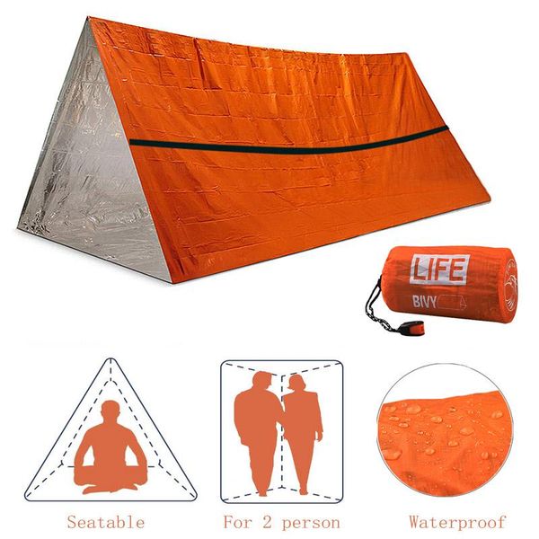 outdoor gadgets 2person emergency shelter waterproof thermal blanket rescue survival kit sos sleeping bag tube tent w whistle
outdoor gadgets 2person emergency shelter waterproof thermal blanket rescue survival kit sos sleeping bag tube tent w whistle