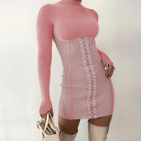casual dresses long sleeve bandage dress women clubwear stand collar knitted patchwork mini party bodycon, Black;gray
casual dresses long sleeve bandage dress women clubwear stand collar knitted patchwork mini party bodycon, Black;gray