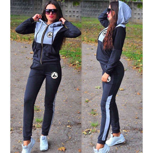 2021 autumn new jott printed design mosaic women's clothing sports fitness slim fit hoodie and sweatpants 2pcs tracksuit, Black
2021 autumn new jott printed design mosaic women's clothing sports fitness slim fit hoodie and sweatpants 2pcs tracksuit, Black