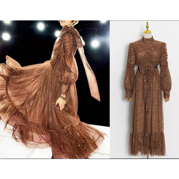 casual dresses 2021 autumn est gauze for women elegant glitter star printed bowtie lantern sleeve evening party dress, Black;gray
casual dresses 2021 autumn est gauze for women elegant glitter star printed bowtie lantern sleeve evening party dress, Black;gray