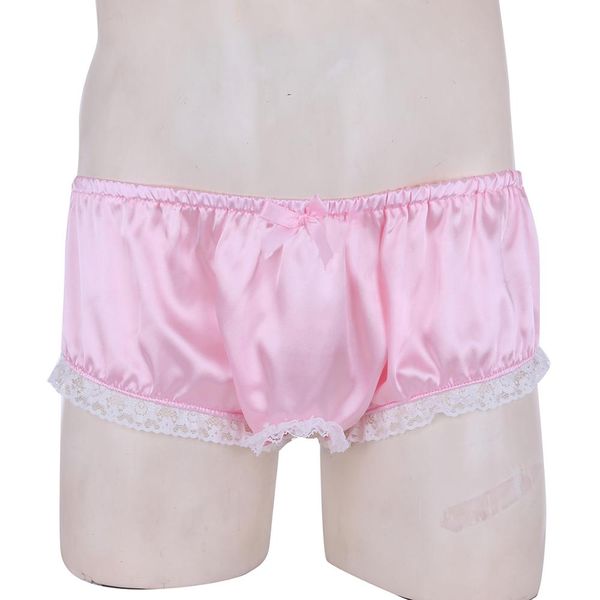 mens sissy shiny floral lace trimmed bowknot lingerie open crotch briefs underwear gay hombre ruffled wetlook satin panties, Black;white
mens sissy shiny floral lace trimmed bowknot lingerie open crotch briefs underwear gay hombre ruffled wetlook satin panties, Black;white