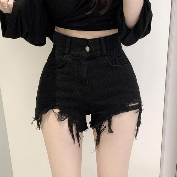 women's shorts womengaga 2021 korean high-waisted waistband drawing red tassel holes denim female black n9o3, White;black
women's shorts womengaga 2021 korean high-waisted waistband drawing red tassel holes denim female black n9o3, White;black