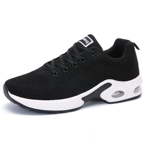 sneakers women's shoes casual flying textile in autumn 2021 breathable sports for female fashion students, Black;red
sneakers women's shoes casual flying textile in autumn 2021 breathable sports for female fashion students, Black;red
