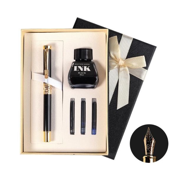 fountain pens a9lc premium signature pen calligraphy kit w/ refill ink sac bottle refillable classic for business
fountain pens a9lc premium signature pen calligraphy kit w/ refill ink sac bottle refillable classic for business