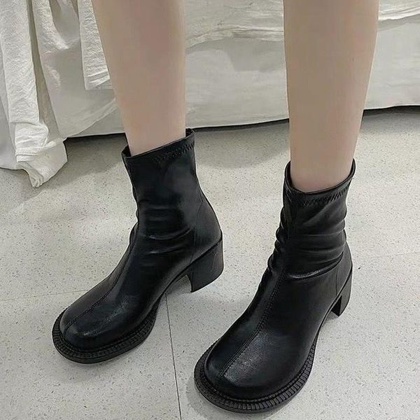boots 2021 women's fashion autumn and winter stretch fabric ankle women high quality, Black
boots 2021 women's fashion autumn and winter stretch fabric ankle women high quality, Black