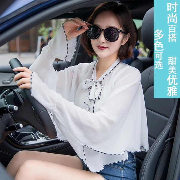 scarves women's summer chiffon sun protection clothing scarf fashion shawl wholesale, Blue;gray
scarves women's summer chiffon sun protection clothing scarf fashion shawl wholesale, Blue;gray