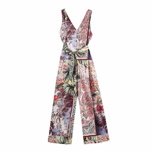 women's jumpsuits & rompers women fashion patchwork print za 2021 sleeveless slim female casual v-neck back high waist long 0id5, Black;white
women's jumpsuits & rompers women fashion patchwork print za 2021 sleeveless slim female casual v-neck back high waist long 0id5, Black;white