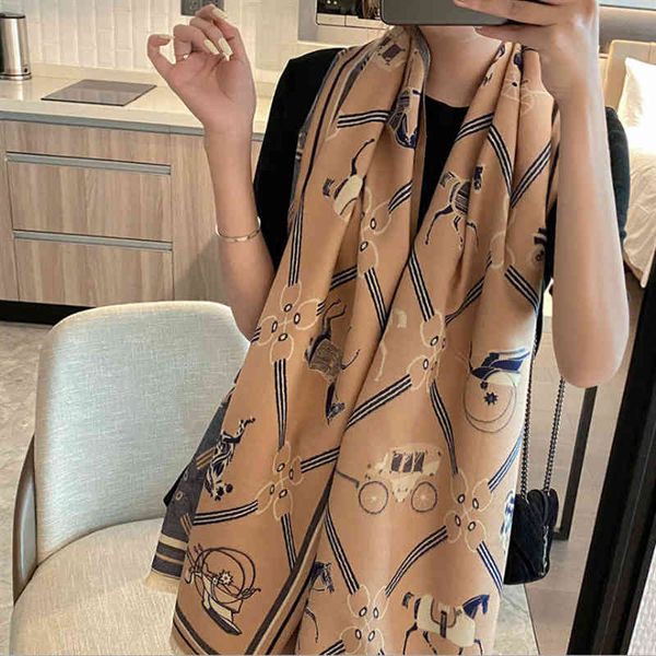 scarves 2021 autumn and winter elegant bib horse pattern jacquard air conditioning shawl thickened warm imitation cashmere scarf for women, Blue;gray
scarves 2021 autumn and winter elegant bib horse pattern jacquard air conditioning shawl thickened warm imitation cashmere scarf for women, Blue;gray