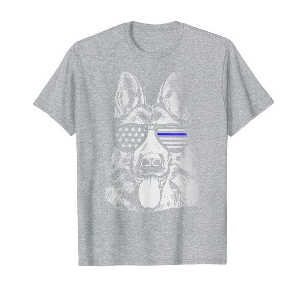 k9 police officer shirt police dog thin blue line gift, White;black 
k9 police officer shirt police dog thin blue line gift, White;black